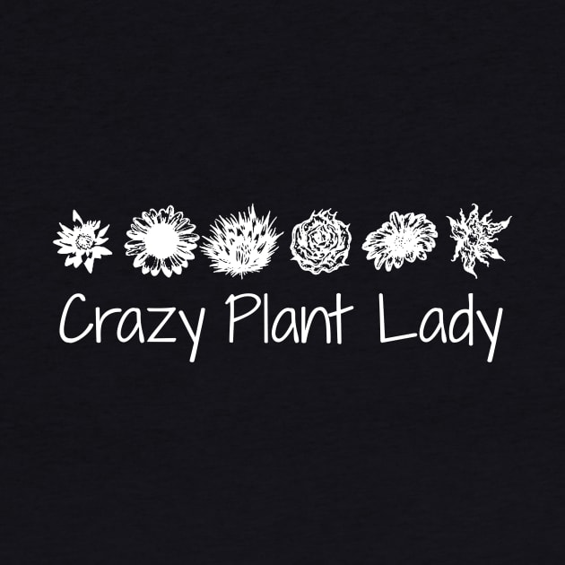 'Crazy Plant Lady' Funny Plant Gift by ourwackyhome